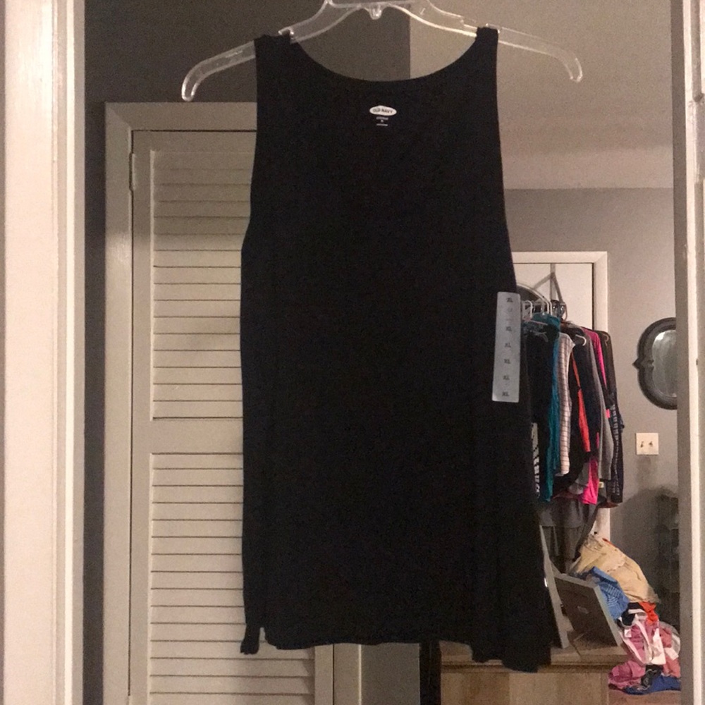 Black everywhere tank top